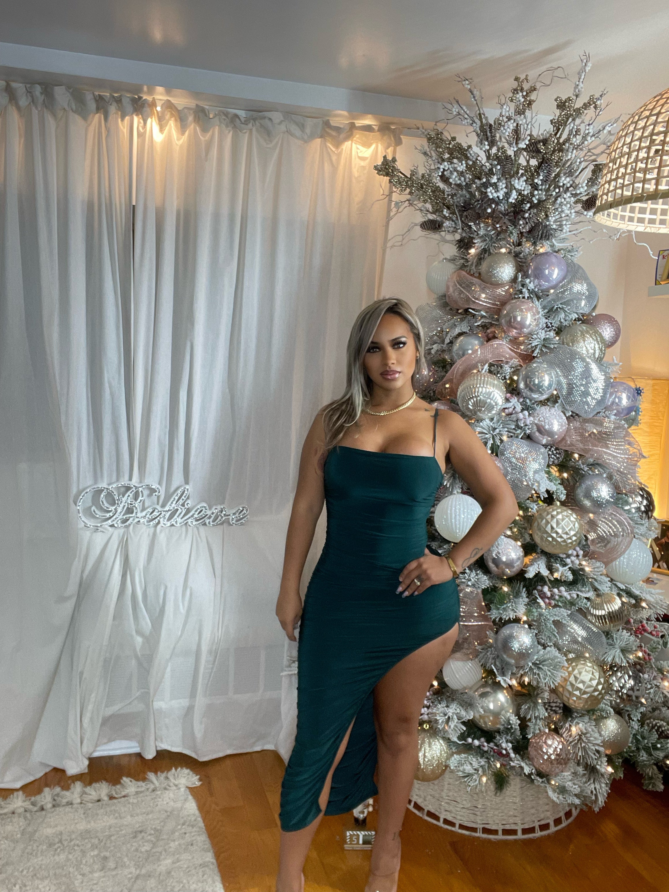 white christmas dresses Christmas Eve Maxi Dress HouseOfTrendzz white christmas dresses Christmas Eve Maxi Dress HouseOfTrendzz