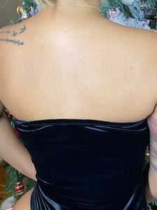 Black Benji's Velour Leotard